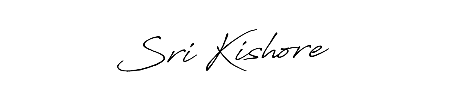 Design your own signature with our free online signature maker. With this signature software, you can create a handwritten (Antro_Vectra_Bolder) signature for name Sri Kishore ⚡. Sri Kishore ⚡ signature style 7 images and pictures png