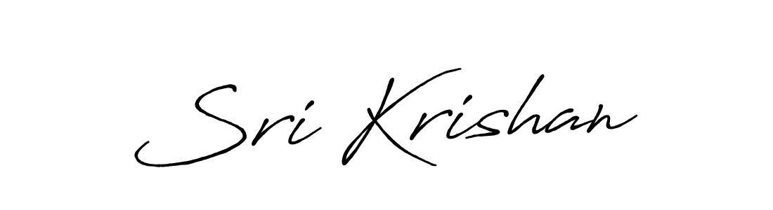 How to make Sri Krishan signature? Antro_Vectra_Bolder is a professional autograph style. Create handwritten signature for Sri Krishan name. Sri Krishan signature style 7 images and pictures png