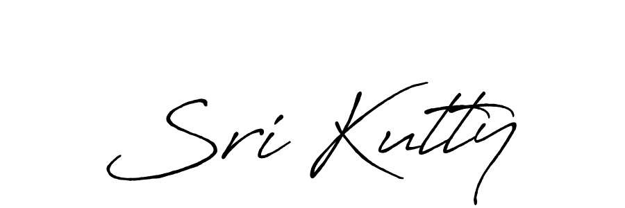 Create a beautiful signature design for name Sri Kutty. With this signature (Antro_Vectra_Bolder) fonts, you can make a handwritten signature for free. Sri Kutty signature style 7 images and pictures png