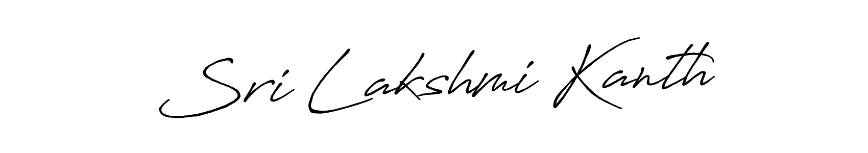 It looks lik you need a new signature style for name Sri Lakshmi Kanth. Design unique handwritten (Antro_Vectra_Bolder) signature with our free signature maker in just a few clicks. Sri Lakshmi Kanth signature style 7 images and pictures png