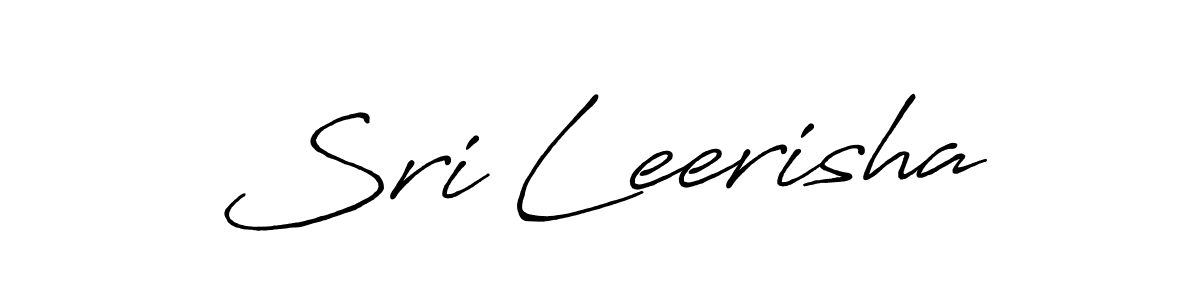 How to Draw Sri Leerisha signature style? Antro_Vectra_Bolder is a latest design signature styles for name Sri Leerisha. Sri Leerisha signature style 7 images and pictures png