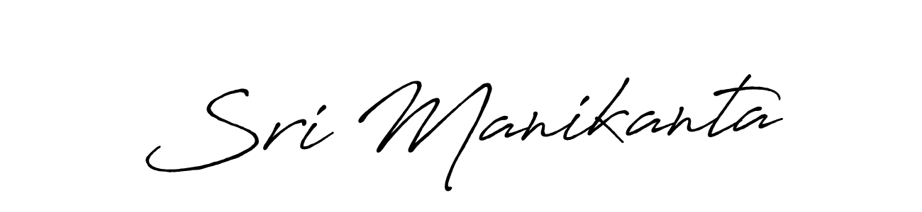 The best way (Antro_Vectra_Bolder) to make a short signature is to pick only two or three words in your name. The name Sri Manikanta include a total of six letters. For converting this name. Sri Manikanta signature style 7 images and pictures png