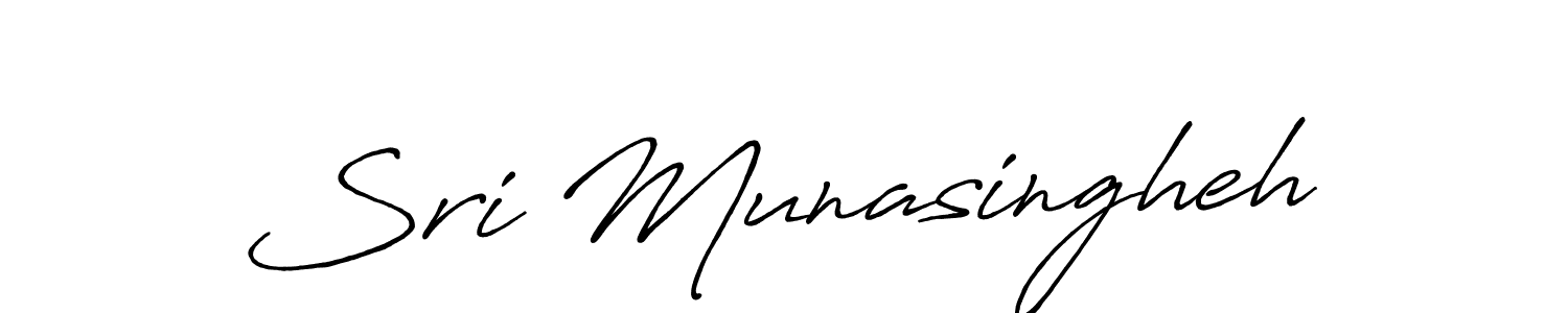 Similarly Antro_Vectra_Bolder is the best handwritten signature design. Signature creator online .You can use it as an online autograph creator for name Sri Munasingheh. Sri Munasingheh signature style 7 images and pictures png