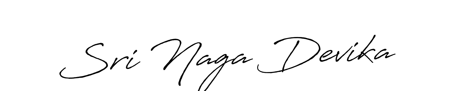 Use a signature maker to create a handwritten signature online. With this signature software, you can design (Antro_Vectra_Bolder) your own signature for name Sri Naga Devika. Sri Naga Devika signature style 7 images and pictures png