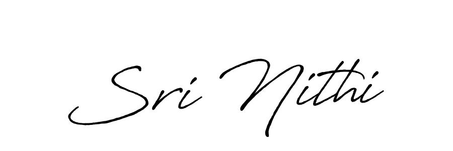 Make a beautiful signature design for name Sri Nithi. Use this online signature maker to create a handwritten signature for free. Sri Nithi signature style 7 images and pictures png