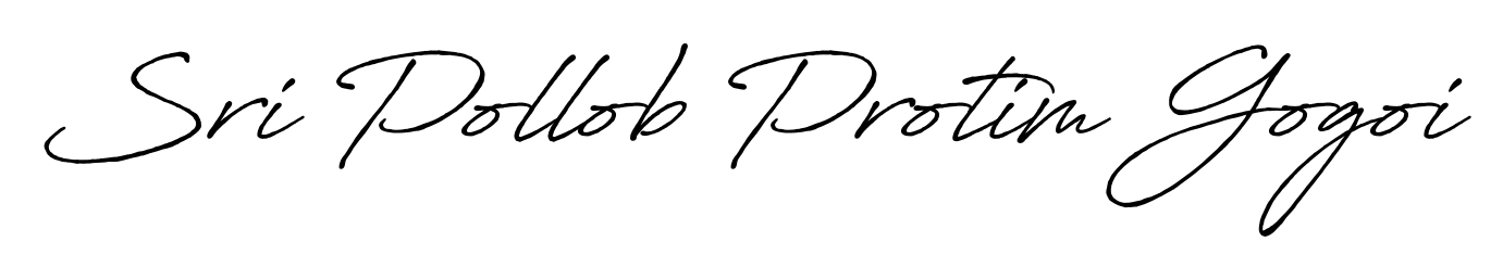 Stand out with a creative autograph for Sri Pollob Protim Gogoi. The Antro_Vectra_Bolder styling blends modern aesthetics with classic signature flourishes. Sri Pollob Protim Gogoi signature style 7 images and pictures png