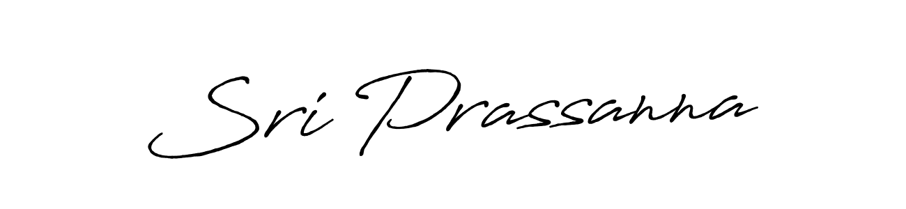 Sri Prassanna stylish signature style. Best Handwritten Sign (Antro_Vectra_Bolder) for my name. Handwritten Signature Collection Ideas for my name Sri Prassanna. Sri Prassanna signature style 7 images and pictures png