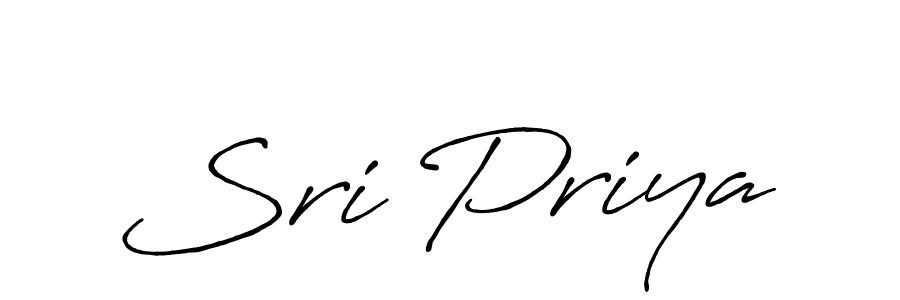 You should practise on your own different ways (Antro_Vectra_Bolder) to write your name (Sri Priya) in signature. don't let someone else do it for you. Sri Priya signature style 7 images and pictures png