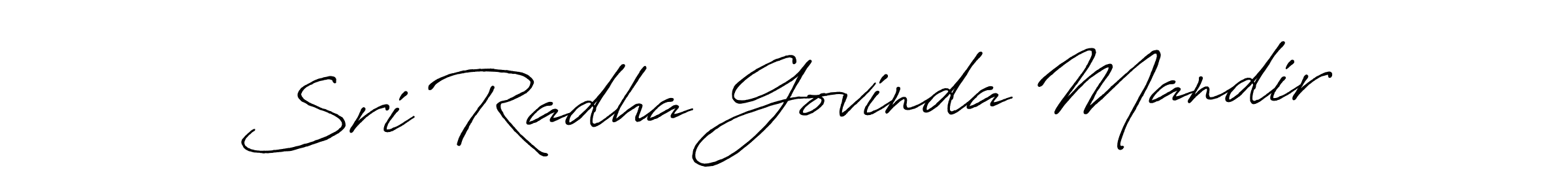 Also You can easily find your signature by using the search form. We will create Sri Radha Govinda Mandir name handwritten signature images for you free of cost using Antro_Vectra_Bolder sign style. Sri Radha Govinda Mandir signature style 7 images and pictures png