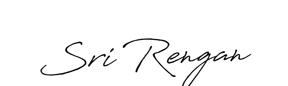 Sri Rengan stylish signature style. Best Handwritten Sign (Antro_Vectra_Bolder) for my name. Handwritten Signature Collection Ideas for my name Sri Rengan. Sri Rengan signature style 7 images and pictures png