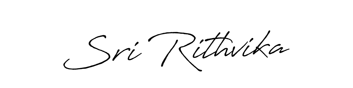 Design your own signature with our free online signature maker. With this signature software, you can create a handwritten (Antro_Vectra_Bolder) signature for name Sri Rithvika. Sri Rithvika signature style 7 images and pictures png