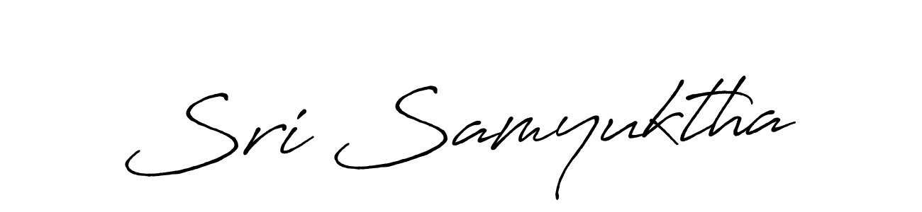 How to Draw Sri Samyuktha signature style? Antro_Vectra_Bolder is a latest design signature styles for name Sri Samyuktha. Sri Samyuktha signature style 7 images and pictures png