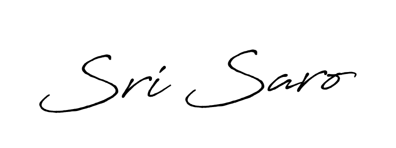 Make a beautiful signature design for name Sri Saro. Use this online signature maker to create a handwritten signature for free. Sri Saro signature style 7 images and pictures png