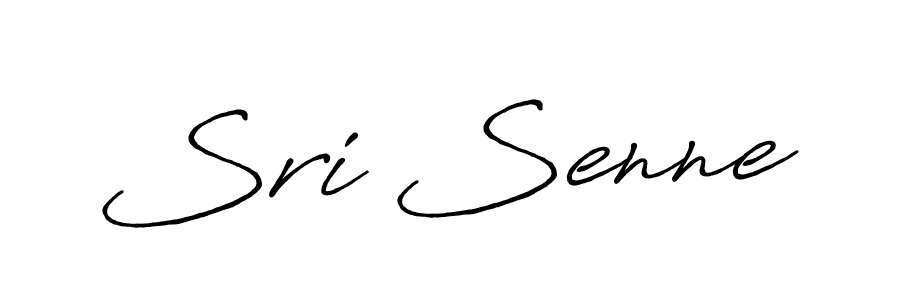 Design your own signature with our free online signature maker. With this signature software, you can create a handwritten (Antro_Vectra_Bolder) signature for name Sri Senne. Sri Senne signature style 7 images and pictures png