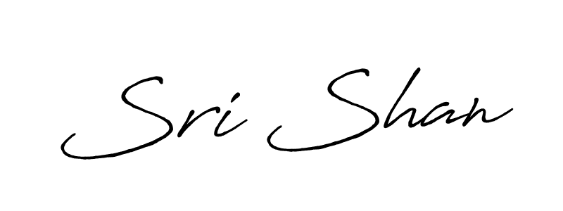 if you are searching for the best signature style for your name Sri Shan. so please give up your signature search. here we have designed multiple signature styles  using Antro_Vectra_Bolder. Sri Shan signature style 7 images and pictures png