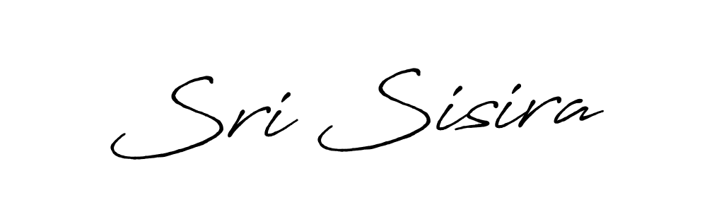 Design your own signature with our free online signature maker. With this signature software, you can create a handwritten (Antro_Vectra_Bolder) signature for name Sri Sisira. Sri Sisira signature style 7 images and pictures png