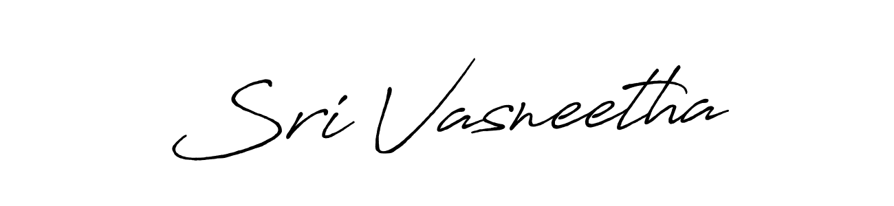 Make a beautiful signature design for name Sri Vasneetha. Use this online signature maker to create a handwritten signature for free. Sri Vasneetha signature style 7 images and pictures png