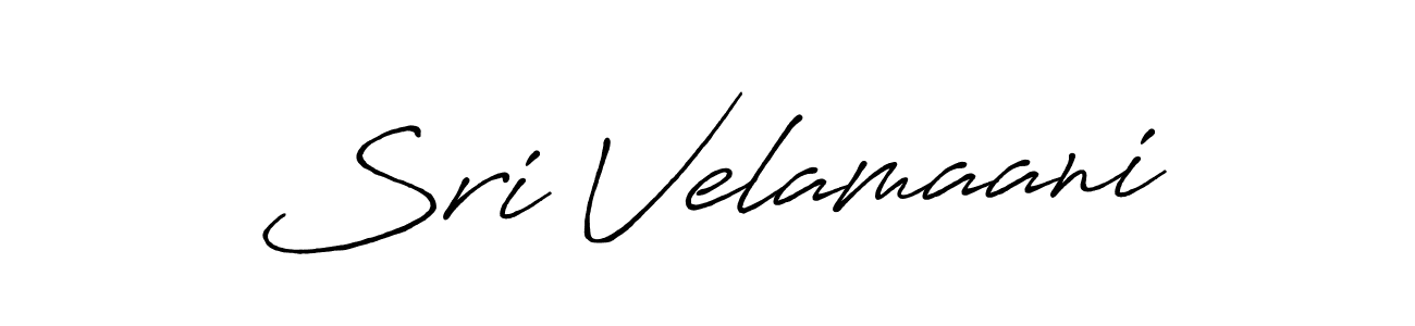 Also we have Sri Velamaani name is the best signature style. Create professional handwritten signature collection using Antro_Vectra_Bolder autograph style. Sri Velamaani signature style 7 images and pictures png