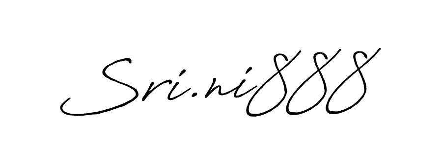 Use a signature maker to create a handwritten signature online. With this signature software, you can design (Antro_Vectra_Bolder) your own signature for name Sri.ni888. Sri.ni888 signature style 7 images and pictures png