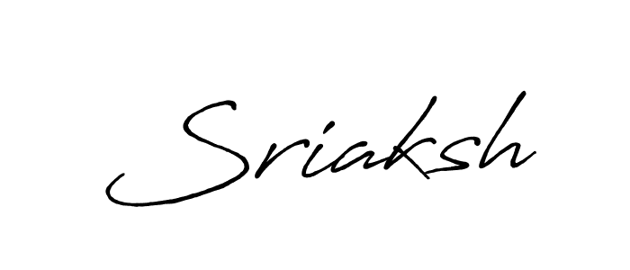 Make a beautiful signature design for name Sriaksh. Use this online signature maker to create a handwritten signature for free. Sriaksh signature style 7 images and pictures png