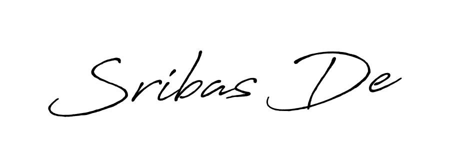 Also we have Sribas De name is the best signature style. Create professional handwritten signature collection using Antro_Vectra_Bolder autograph style. Sribas De signature style 7 images and pictures png