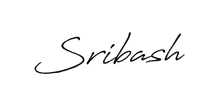 Design your own signature with our free online signature maker. With this signature software, you can create a handwritten (Antro_Vectra_Bolder) signature for name Sribash. Sribash signature style 7 images and pictures png