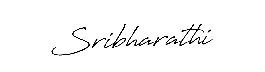 How to make Sribharathi name signature. Use Antro_Vectra_Bolder style for creating short signs online. This is the latest handwritten sign. Sribharathi signature style 7 images and pictures png