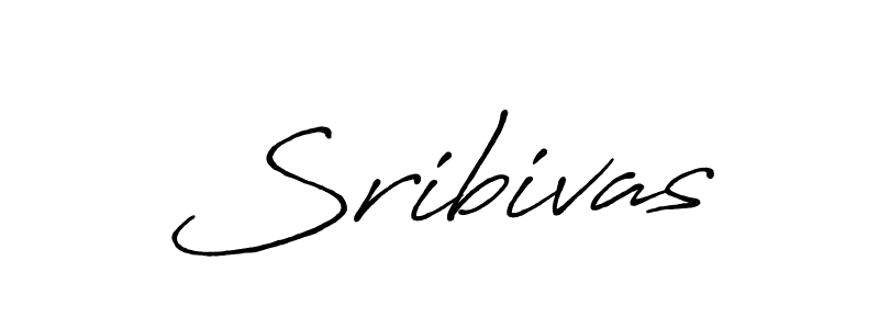 Create a beautiful signature design for name Sribivas. With this signature (Antro_Vectra_Bolder) fonts, you can make a handwritten signature for free. Sribivas signature style 7 images and pictures png