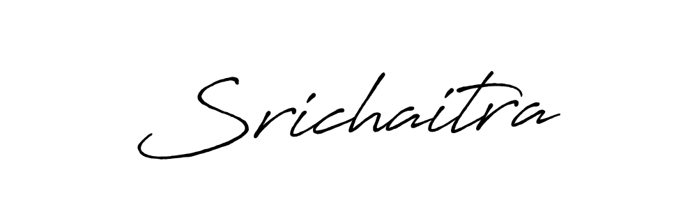 It looks lik you need a new signature style for name Srichaitra. Design unique handwritten (Antro_Vectra_Bolder) signature with our free signature maker in just a few clicks. Srichaitra signature style 7 images and pictures png