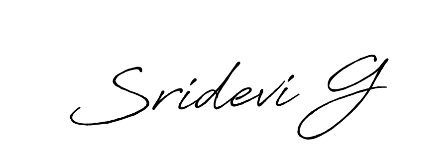 if you are searching for the best signature style for your name Sridevi G. so please give up your signature search. here we have designed multiple signature styles  using Antro_Vectra_Bolder. Sridevi G signature style 7 images and pictures png