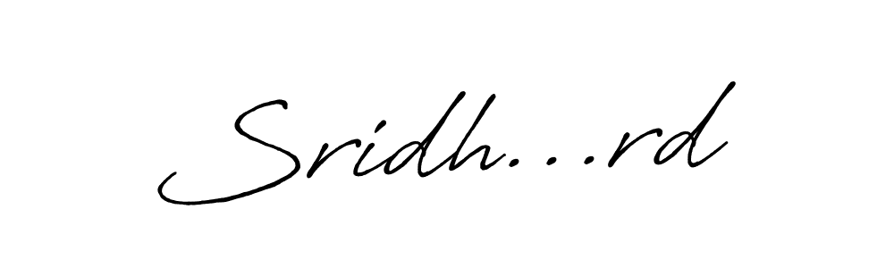 You should practise on your own different ways (Antro_Vectra_Bolder) to write your name (Sridh...rd) in signature. don't let someone else do it for you. Sridh...rd signature style 7 images and pictures png