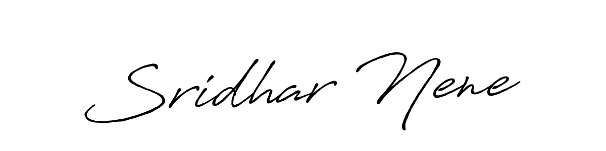 See photos of Sridhar Nene official signature by Spectra . Check more albums & portfolios. Read reviews & check more about Antro_Vectra_Bolder font. Sridhar Nene signature style 7 images and pictures png