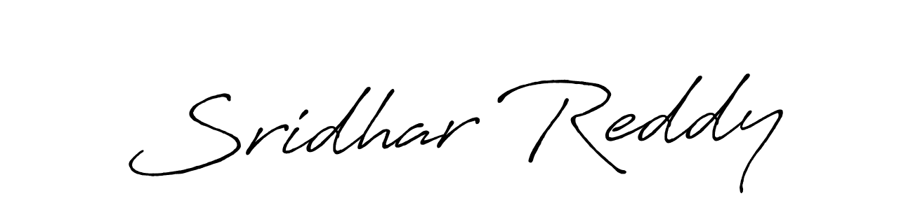 Make a beautiful signature design for name Sridhar Reddy. Use this online signature maker to create a handwritten signature for free. Sridhar Reddy signature style 7 images and pictures png