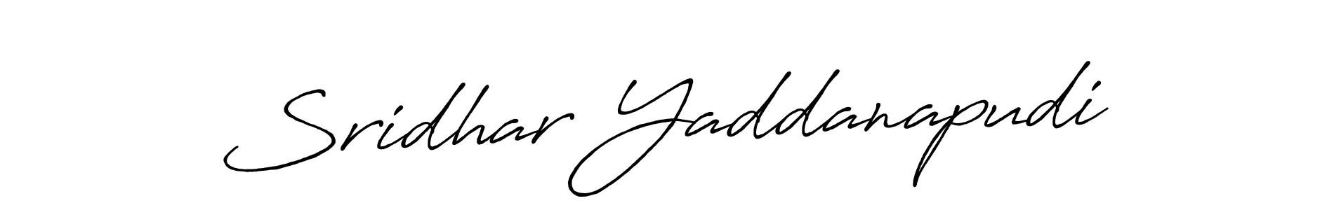 Similarly Antro_Vectra_Bolder is the best handwritten signature design. Signature creator online .You can use it as an online autograph creator for name Sridhar Yaddanapudi. Sridhar Yaddanapudi signature style 7 images and pictures png