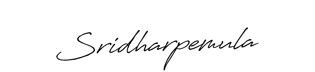 The best way (Antro_Vectra_Bolder) to make a short signature is to pick only two or three words in your name. The name Sridharpemula include a total of six letters. For converting this name. Sridharpemula signature style 7 images and pictures png