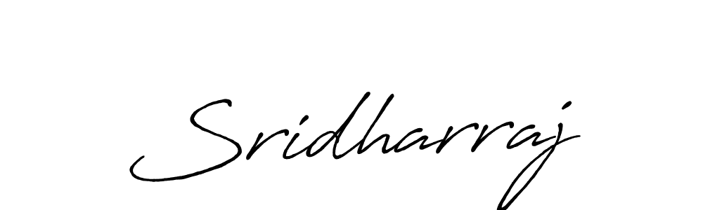 Create a beautiful signature design for name Sridharraj. With this signature (Antro_Vectra_Bolder) fonts, you can make a handwritten signature for free. Sridharraj signature style 7 images and pictures png