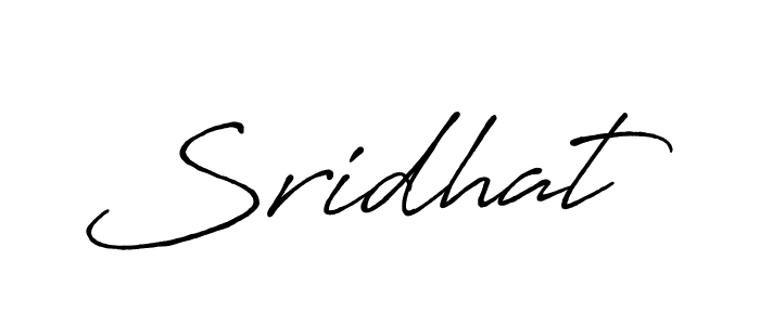 The best way (Antro_Vectra_Bolder) to make a short signature is to pick only two or three words in your name. The name Sridhat include a total of six letters. For converting this name. Sridhat signature style 7 images and pictures png