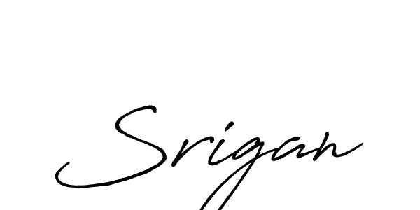 Make a beautiful signature design for name Srigan. Use this online signature maker to create a handwritten signature for free. Srigan signature style 7 images and pictures png