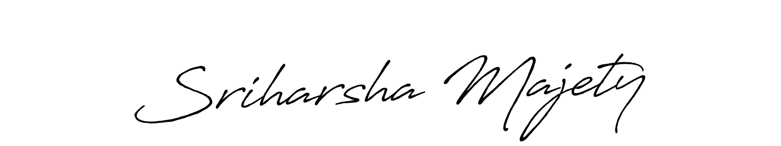 Also we have Sriharsha Majety name is the best signature style. Create professional handwritten signature collection using Antro_Vectra_Bolder autograph style. Sriharsha Majety signature style 7 images and pictures png