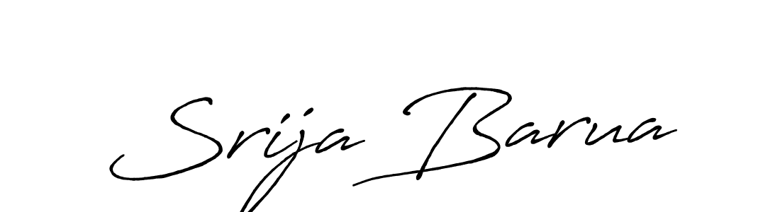 Once you've used our free online signature maker to create your best signature Antro_Vectra_Bolder style, it's time to enjoy all of the benefits that Srija Barua name signing documents. Srija Barua signature style 7 images and pictures png