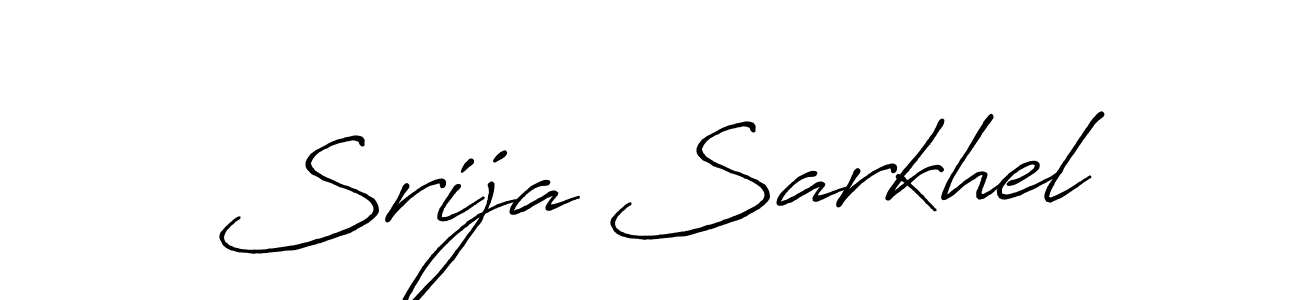 Similarly Antro_Vectra_Bolder is the best handwritten signature design. Signature creator online .You can use it as an online autograph creator for name Srija Sarkhel. Srija Sarkhel signature style 7 images and pictures png