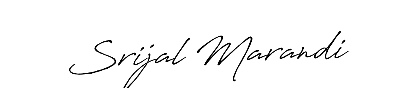 Make a beautiful signature design for name Srijal Marandi. Use this online signature maker to create a handwritten signature for free. Srijal Marandi signature style 7 images and pictures png