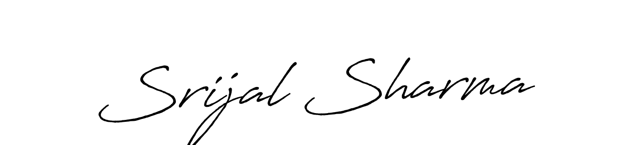 Best and Professional Signature Style for Srijal Sharma. Antro_Vectra_Bolder Best Signature Style Collection. Srijal Sharma signature style 7 images and pictures png
