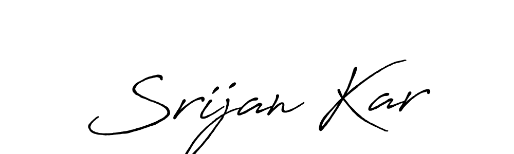 Make a beautiful signature design for name Srijan Kar. Use this online signature maker to create a handwritten signature for free. Srijan Kar signature style 7 images and pictures png