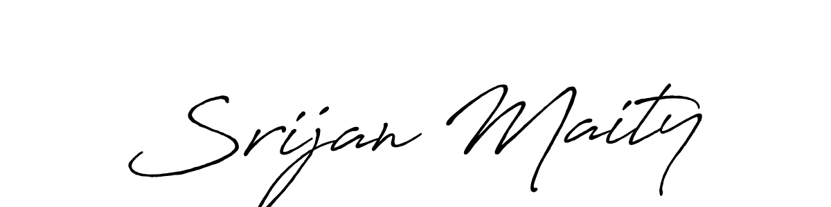 Once you've used our free online signature maker to create your best signature Antro_Vectra_Bolder style, it's time to enjoy all of the benefits that Srijan Maity name signing documents. Srijan Maity signature style 7 images and pictures png