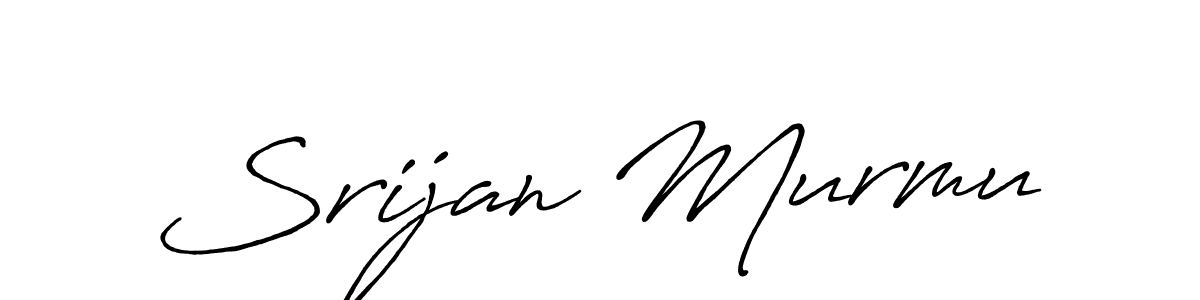 Use a signature maker to create a handwritten signature online. With this signature software, you can design (Antro_Vectra_Bolder) your own signature for name Srijan Murmu. Srijan Murmu signature style 7 images and pictures png