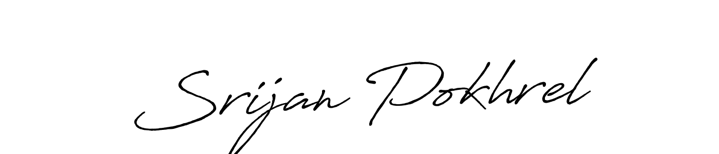 if you are searching for the best signature style for your name Srijan Pokhrel. so please give up your signature search. here we have designed multiple signature styles  using Antro_Vectra_Bolder. Srijan Pokhrel signature style 7 images and pictures png