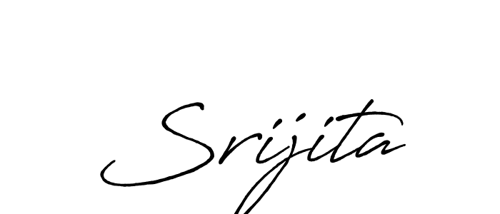 You should practise on your own different ways (Antro_Vectra_Bolder) to write your name (Srijita) in signature. don't let someone else do it for you. Srijita signature style 7 images and pictures png