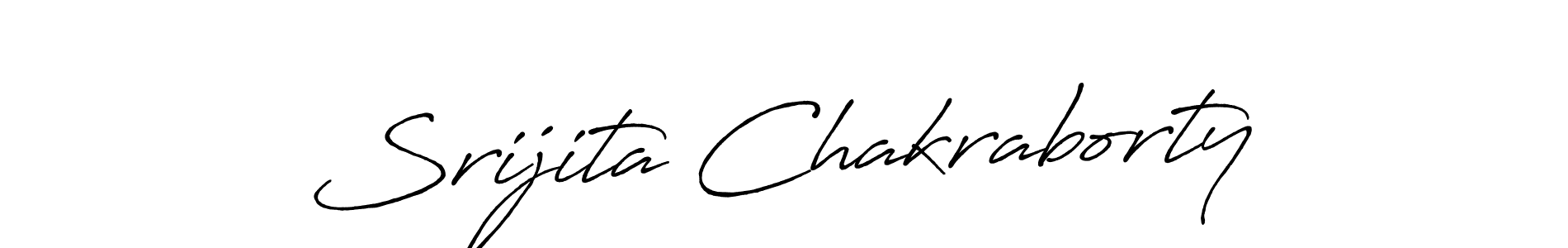 Use a signature maker to create a handwritten signature online. With this signature software, you can design (Antro_Vectra_Bolder) your own signature for name Srijita Chakraborty. Srijita Chakraborty signature style 7 images and pictures png