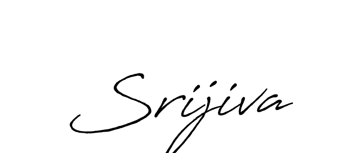 Make a beautiful signature design for name Srijiva. Use this online signature maker to create a handwritten signature for free. Srijiva signature style 7 images and pictures png